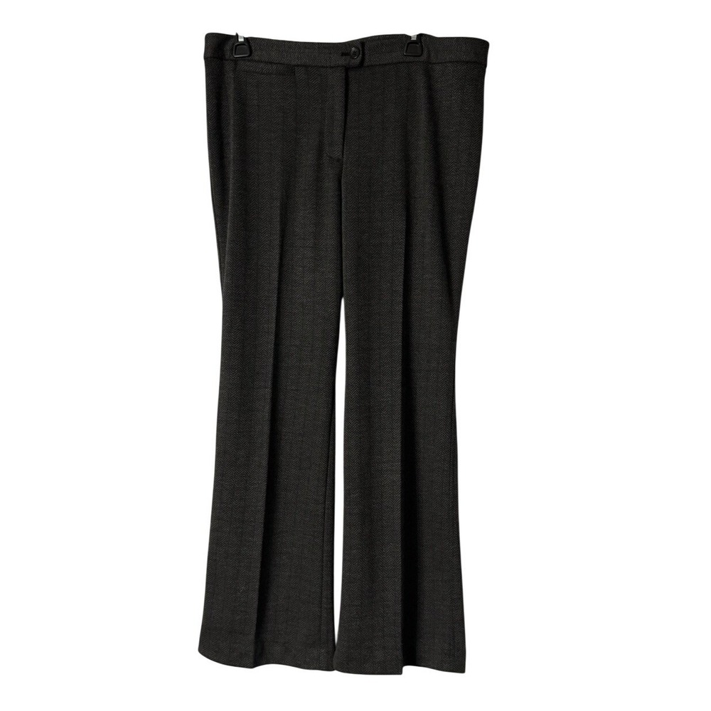 NWT Talbots Womens Gray Casual Soft Dress Stretch Pants Slacks Trousers Size 14P